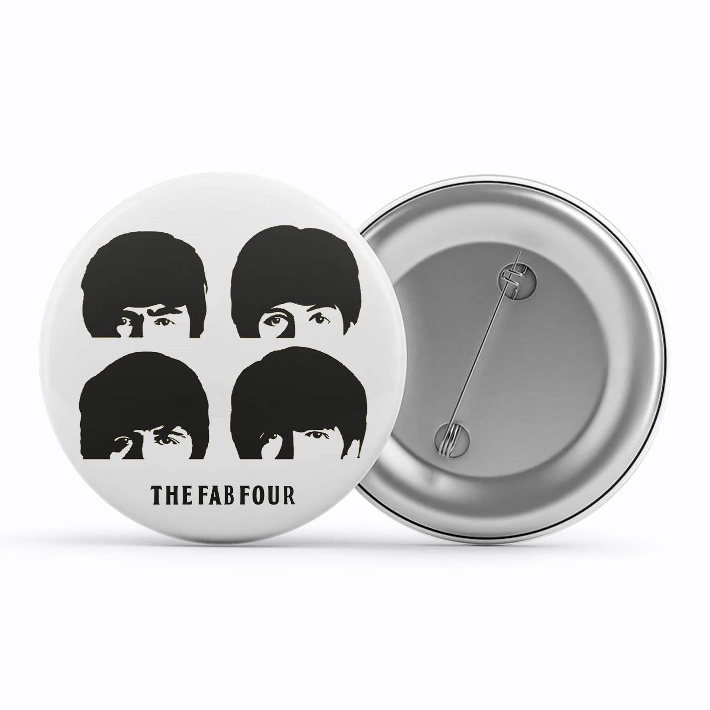 The Beatles Badge Metal Pin Button The Banyan Tee TBT