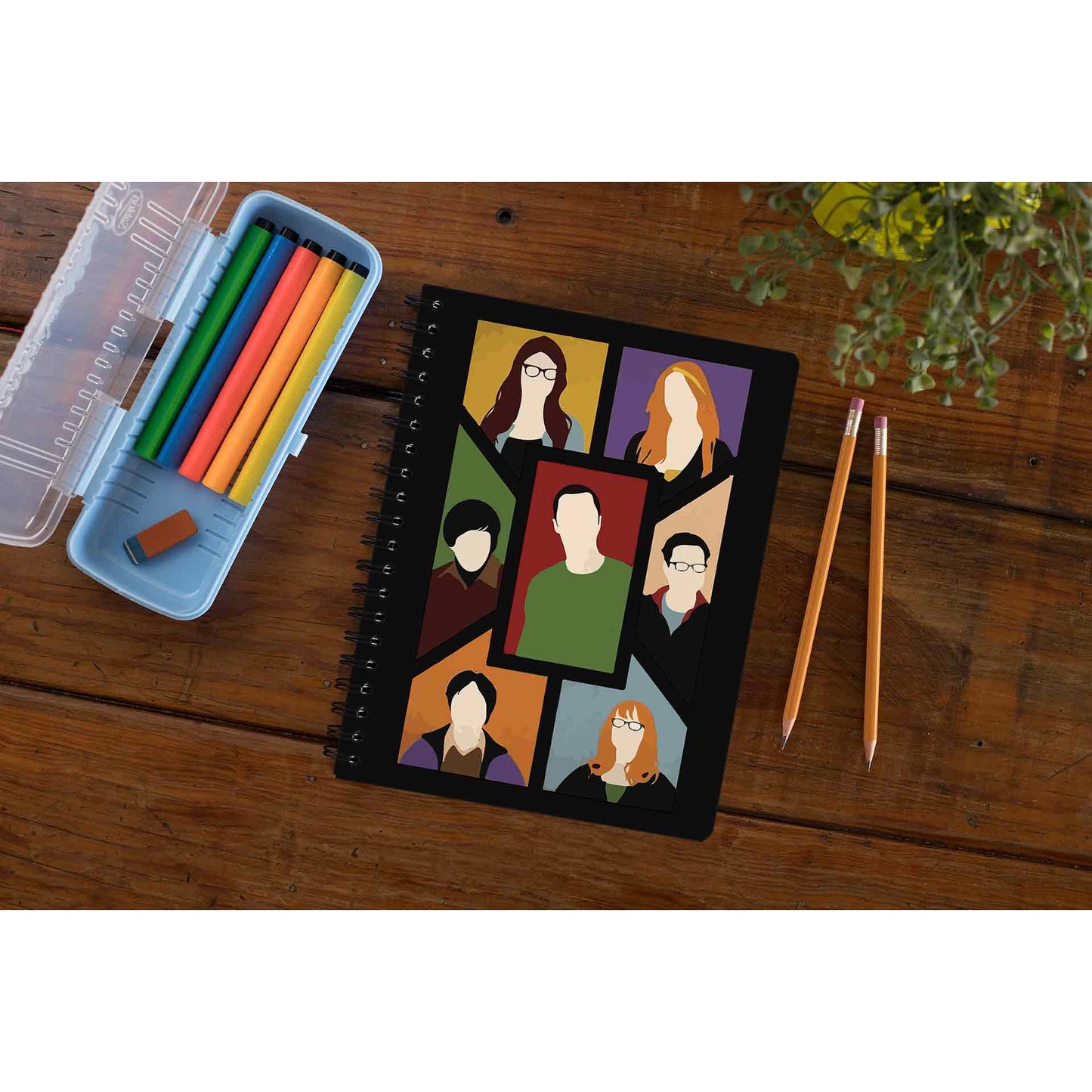 The Big Bang Theory Notebook The Banyan Tee TBT