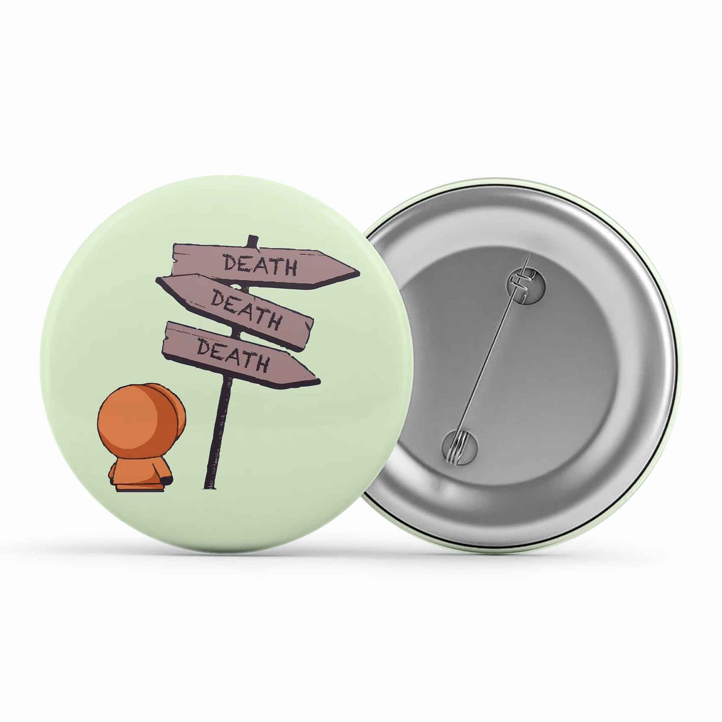 south park the deadly signboard badge pin button tv & movies buy online india the banyan tee tbt men women girls boys unisex south park kenny cartman stan kyle cartoon character illustration