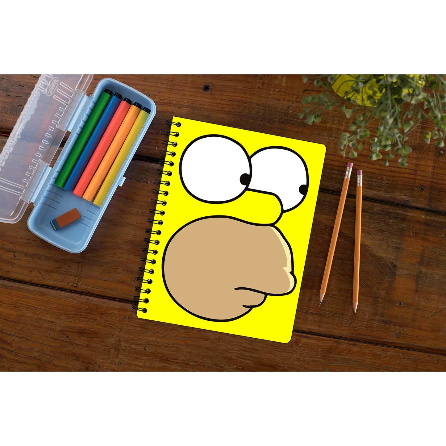The Simpsons Notebook Notepad Diary by The Banyan Tee TBT