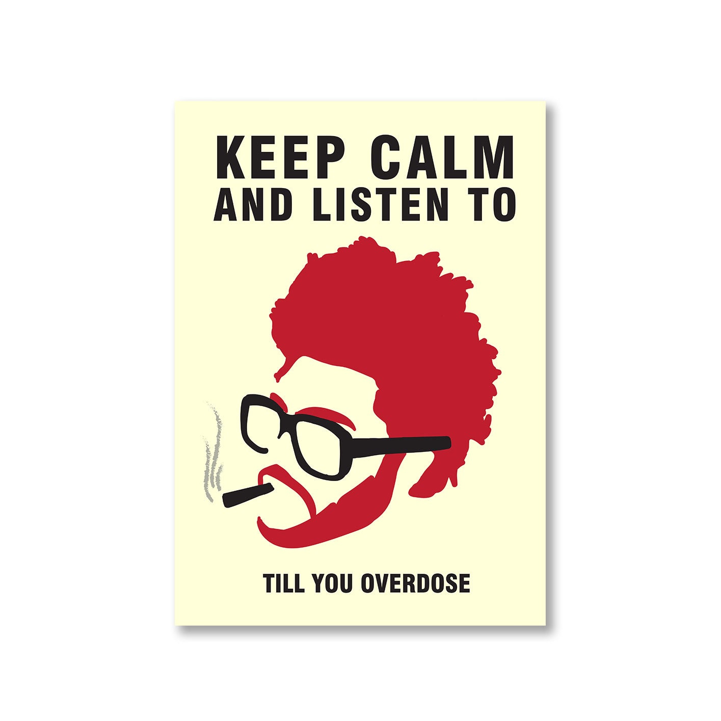 The Weeknd Poster - Keep Calm