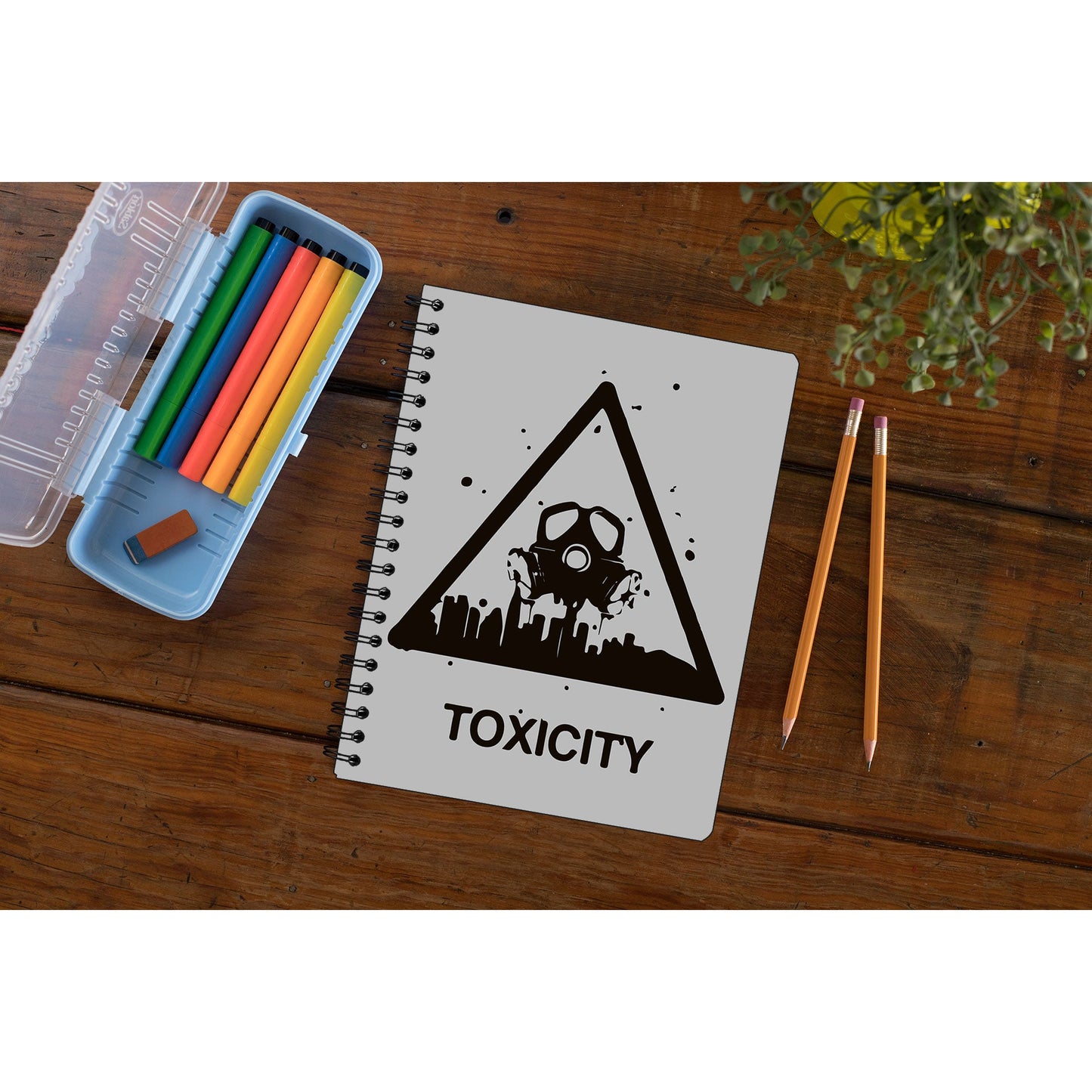 system of a down toxicity notebook notepad diary buy online united states of america usa the banyan tee tbt unruled