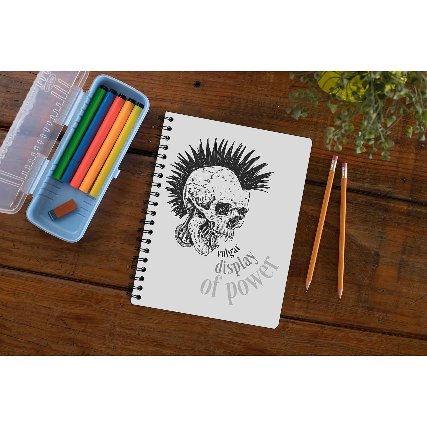 pantera vulgar display of power notebook notepad diary buy online united states of america usa the banyan tee tbt unruled