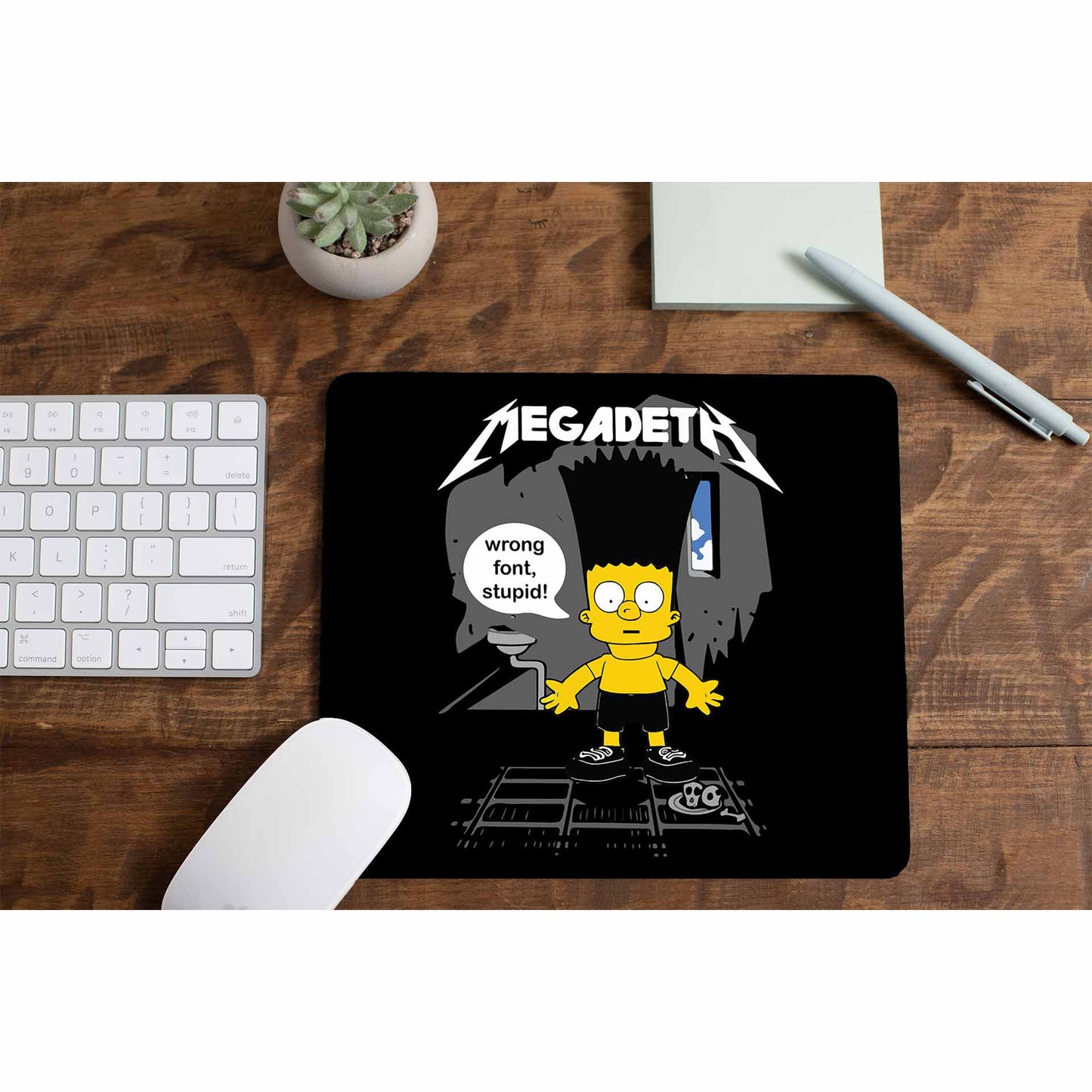 megadeth wrong font mousepad logitech large anime music band buy online united states of america usa the banyan tee tbt men women girls boys unisex