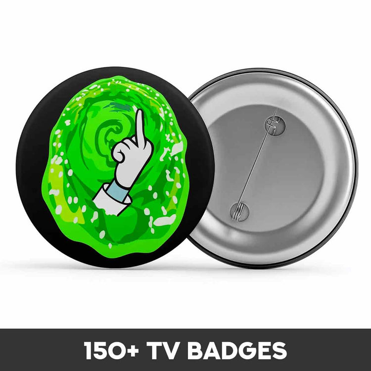 tv show pin buttons