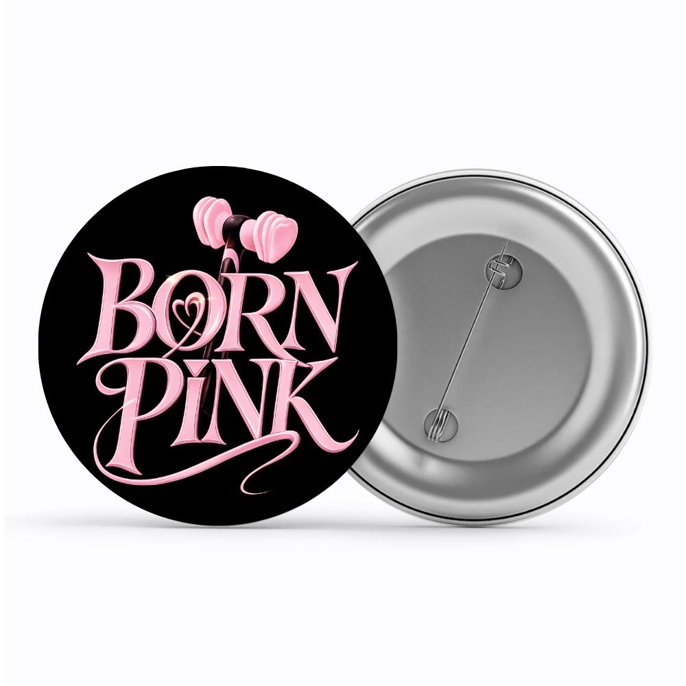 black pink born pink badge pin button music band buy online united states usa the banyan tee tbt men women girls boys unisex  