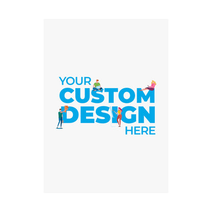 Custom Matte Vertical Posters