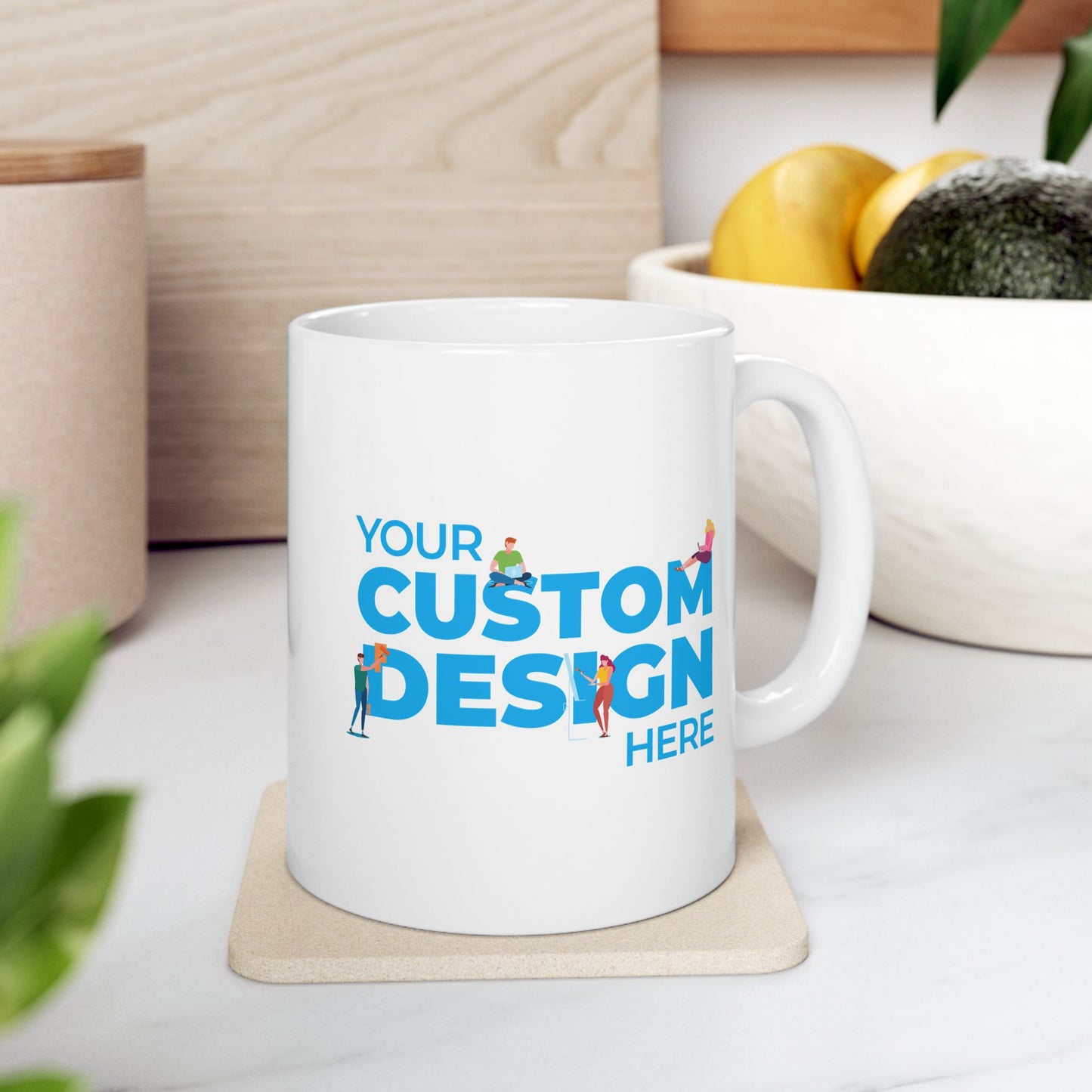 Custom Ceramic Mug, (11oz, 15oz)