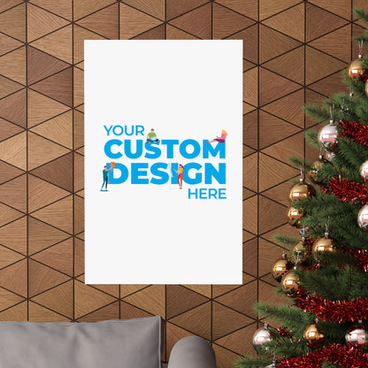 Custom Matte Vertical Posters