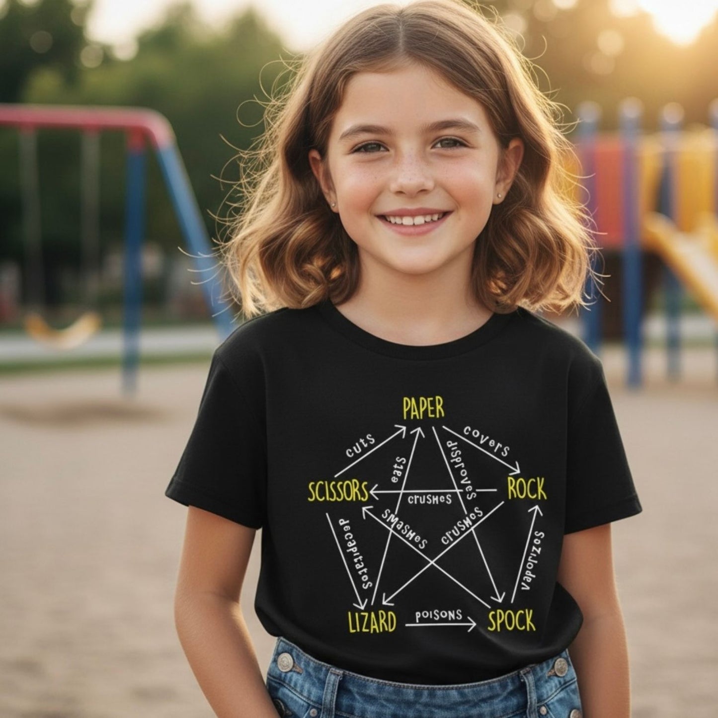 T shirt - Rock Paper Scissors