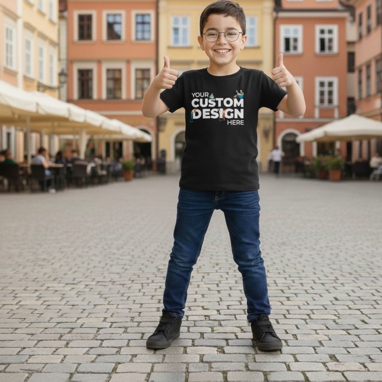 Custom T shirt (Single Side Printing)