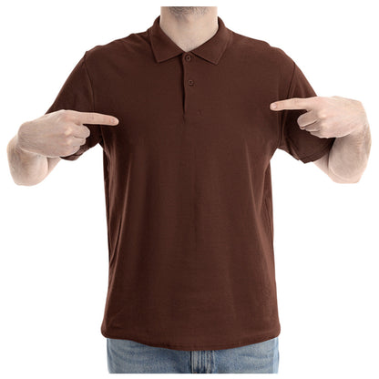 Coffee Brown Polo T shirt | Premium Cotton | Wardrobe Essential