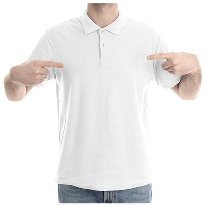 White Polo T shirt | Premium Cotton | Wardrobe Essential