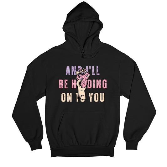 twenty one pilots holding on to you hoodie hooded sweatshirt winterwear music band buy online united states usa the banyan tee tbt men women girls boys unisex black
