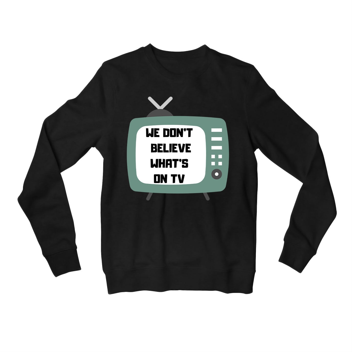 twenty one pilots we don't believe sweatshirt upper winterwear music band buy online united states usa the banyan tee tbt men women girls boys unisex black