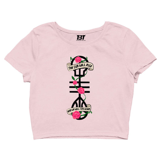 twenty one pilots truce crop top music band buy online united states of america usa the banyan tee tbt men women girls boys unisex white