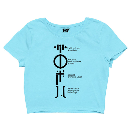 twenty one pilots clear crop top music band buy online united states of america usa the banyan tee tbt men women girls boys unisex sky blue