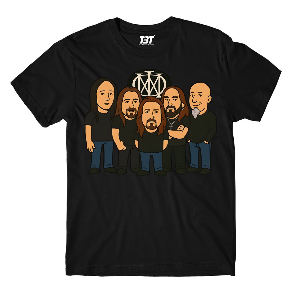 dream theater toon theater t-shirt music band buy online united states usa the banyan tee tbt men women girls boys unisex black 