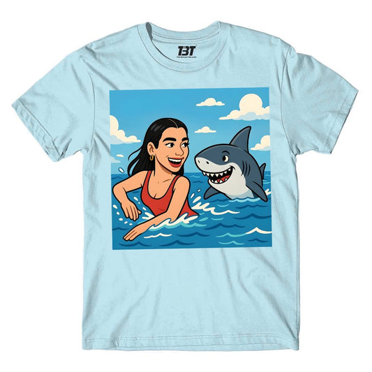 dua lipa optimism under pressure t-shirt music band buy online united states usa the banyan tee tbt men women girls boys unisex baby blue 