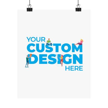 Custom Matte Vertical Posters