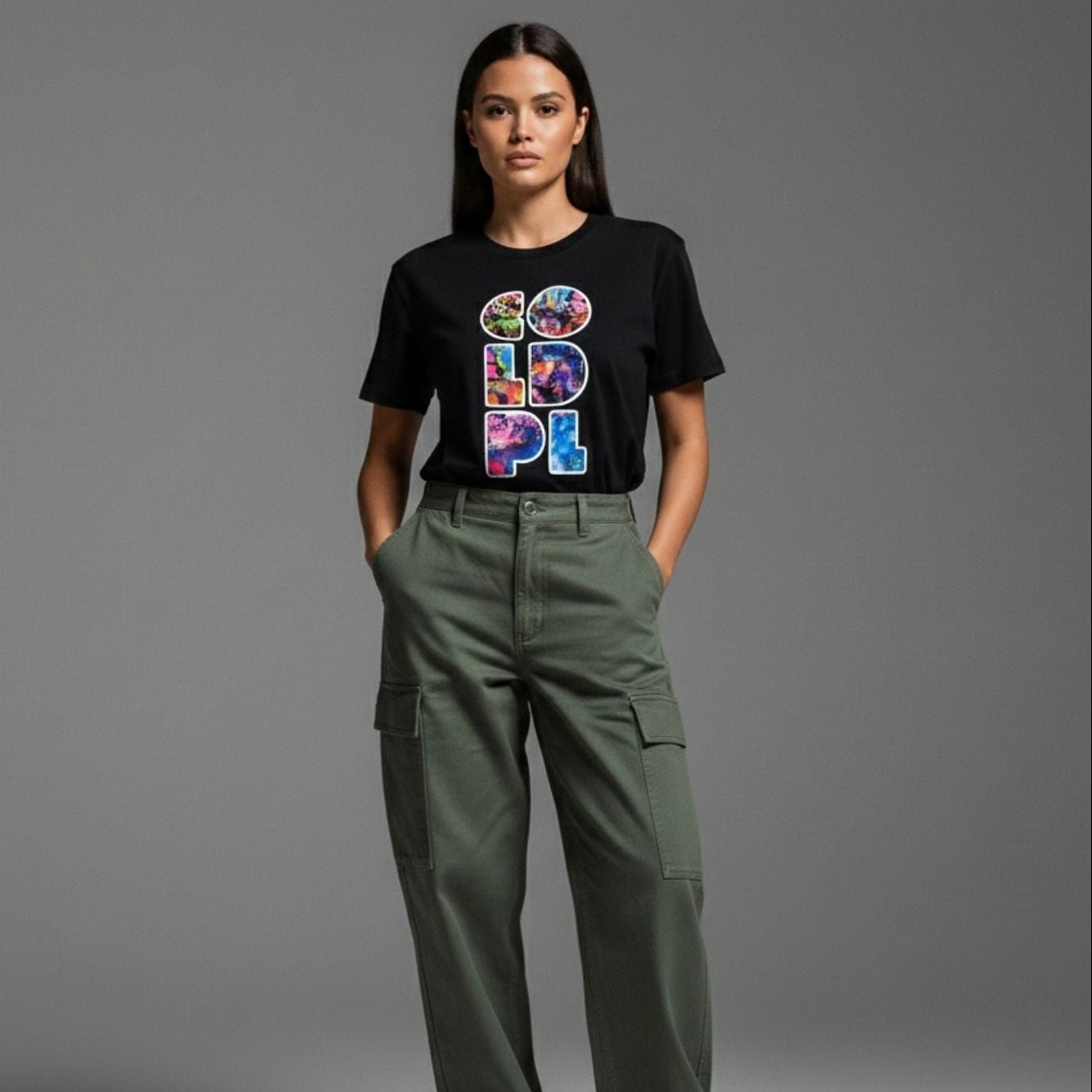 coldplay t shirt graffiti art