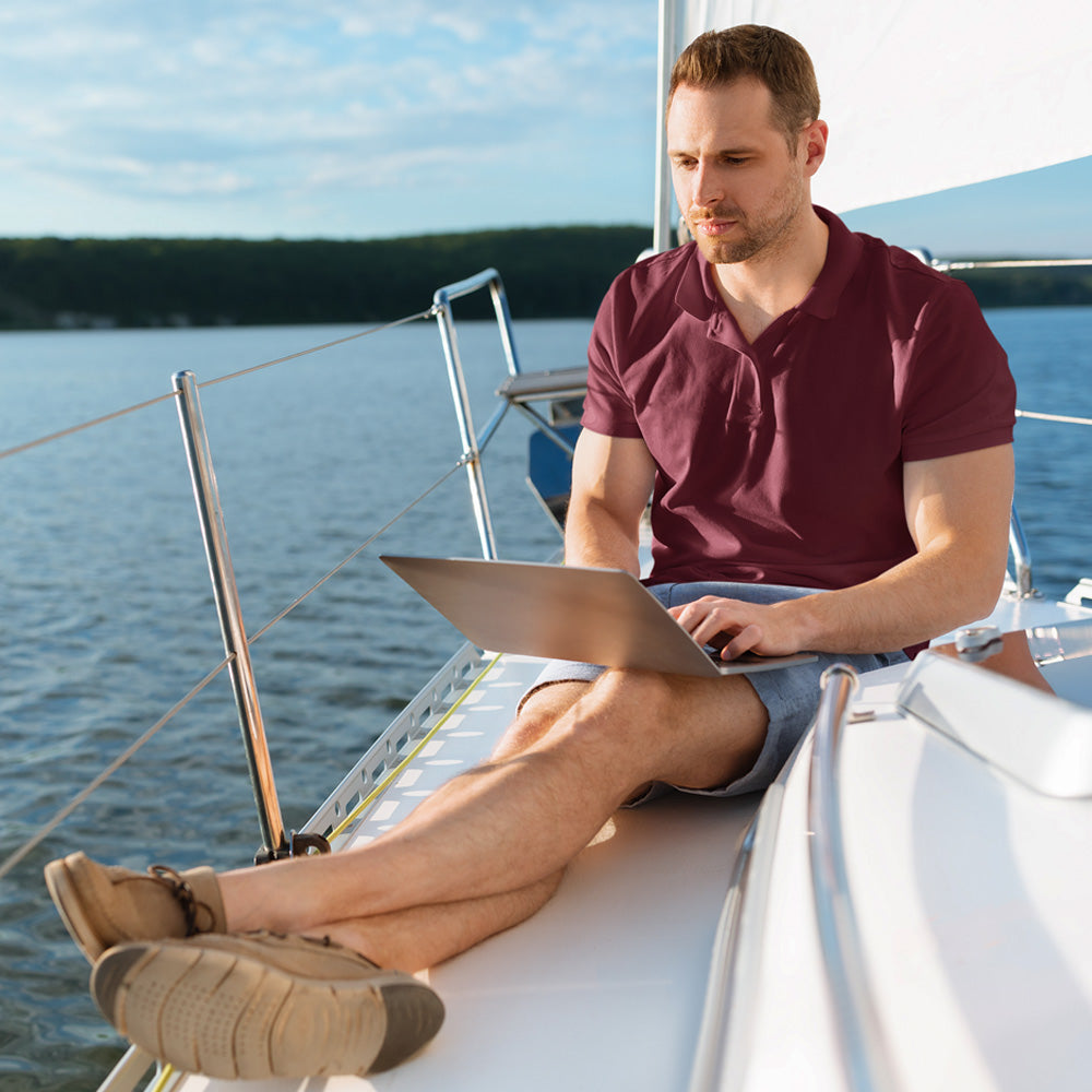 Maroon Polo T shirt | Premium Cotton | Wardrobe Essential