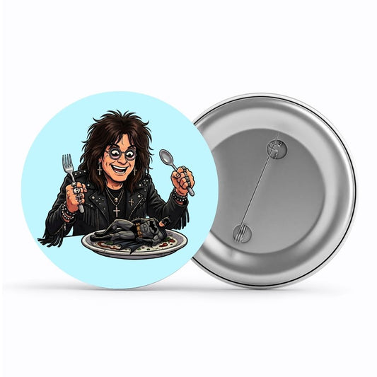 black sabbath bat meal badge pin button music band buy online united states usa the banyan tee tbt men women girls boys unisex  