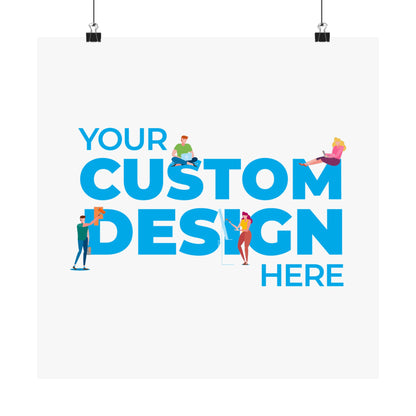 Custom Matte Vertical Posters