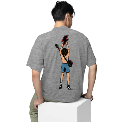 AC-DC-Oversized-T-Shirt-The high voltage hero
