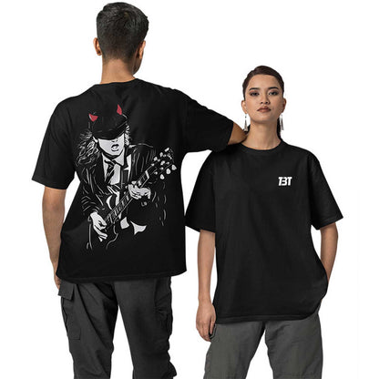 Oversized T shirt - Thunderous Melodies - Angus