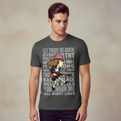 ac/dc rock anthems t-shirt music band buy online united states of america usa the banyan tee tbt men women girls boys unisex steel grey