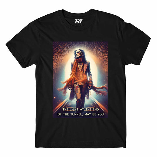 aerosmith amazing - light at the end of the tunnel t-shirt music band buy online united states of america usa the banyan tee tbt men women girls boys unisex black