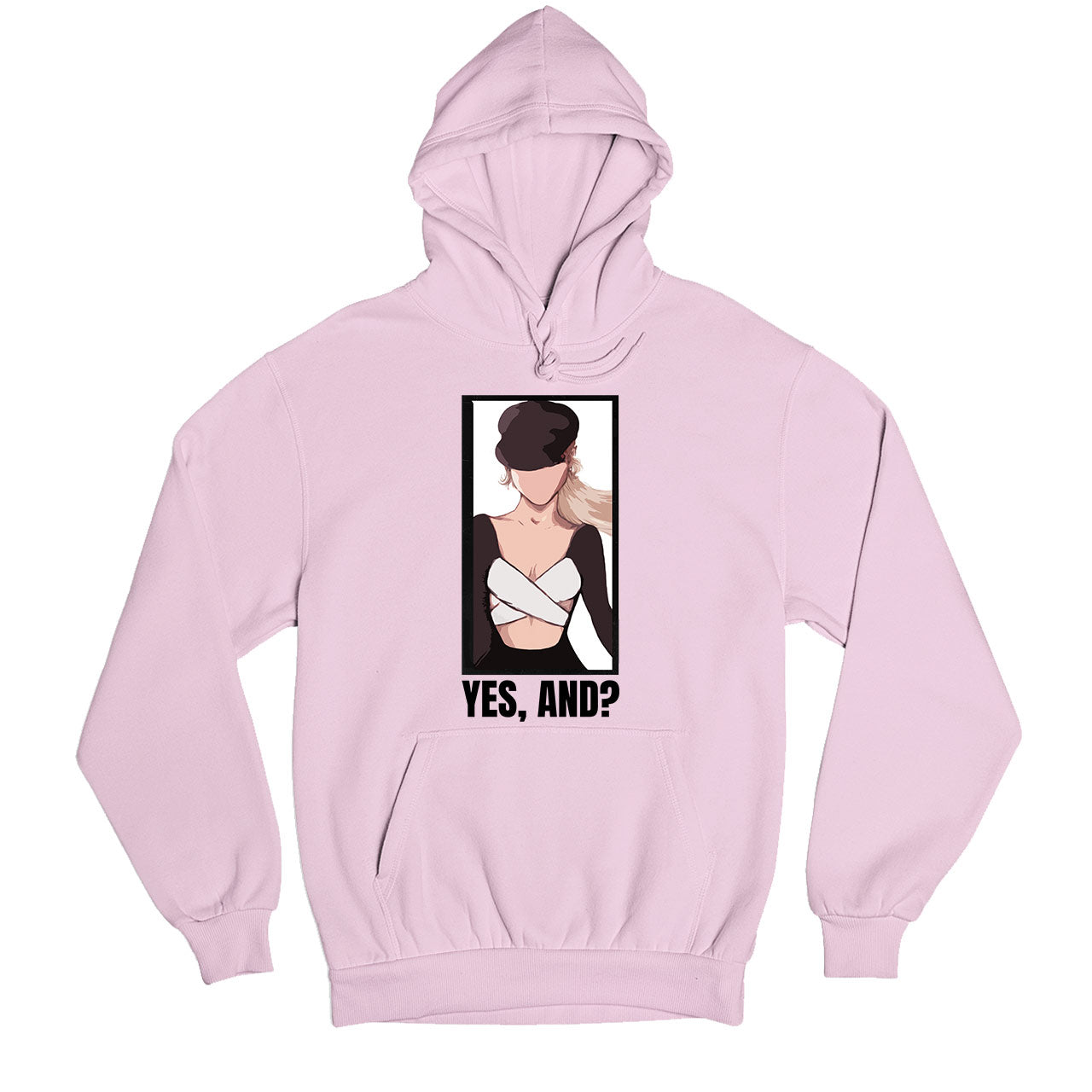 ariana grande yes and hoodie hooded sweatshirt winterwear music band buy online united states of america usa the banyan tee tbt men women girls boys unisex baby pink 