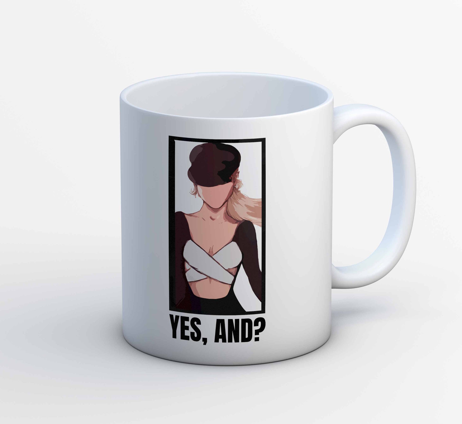 ariana grande yes and mug coffee ceramic music band buy online united states of america usa the banyan tee tbt men women girls boys unisex