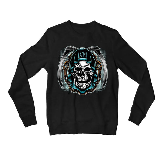 avenged sevenfold a7x sweatshirt upper winterwear music band buy online united states of america usa the banyan tee tbt men women girls boys unisex black