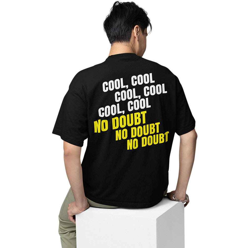 brooklyn nine-nine oversized t shirt - cool cool no doubt no doubt tv & movies t-shirt black buy online india the banyan tee tbt men women girls boys unisex