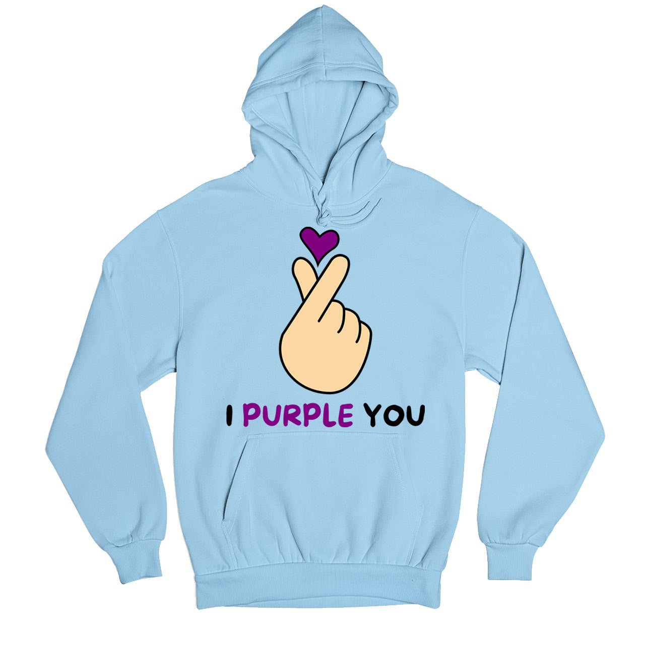 bts i purple you hoodie hooded sweatshirt winterwear music band buy online united states usa the banyan tee tbt men women girls boys unisex baby blue