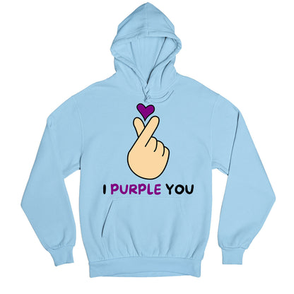 bts i purple you hoodie hooded sweatshirt winterwear music band buy online united states usa the banyan tee tbt men women girls boys unisex baby blue