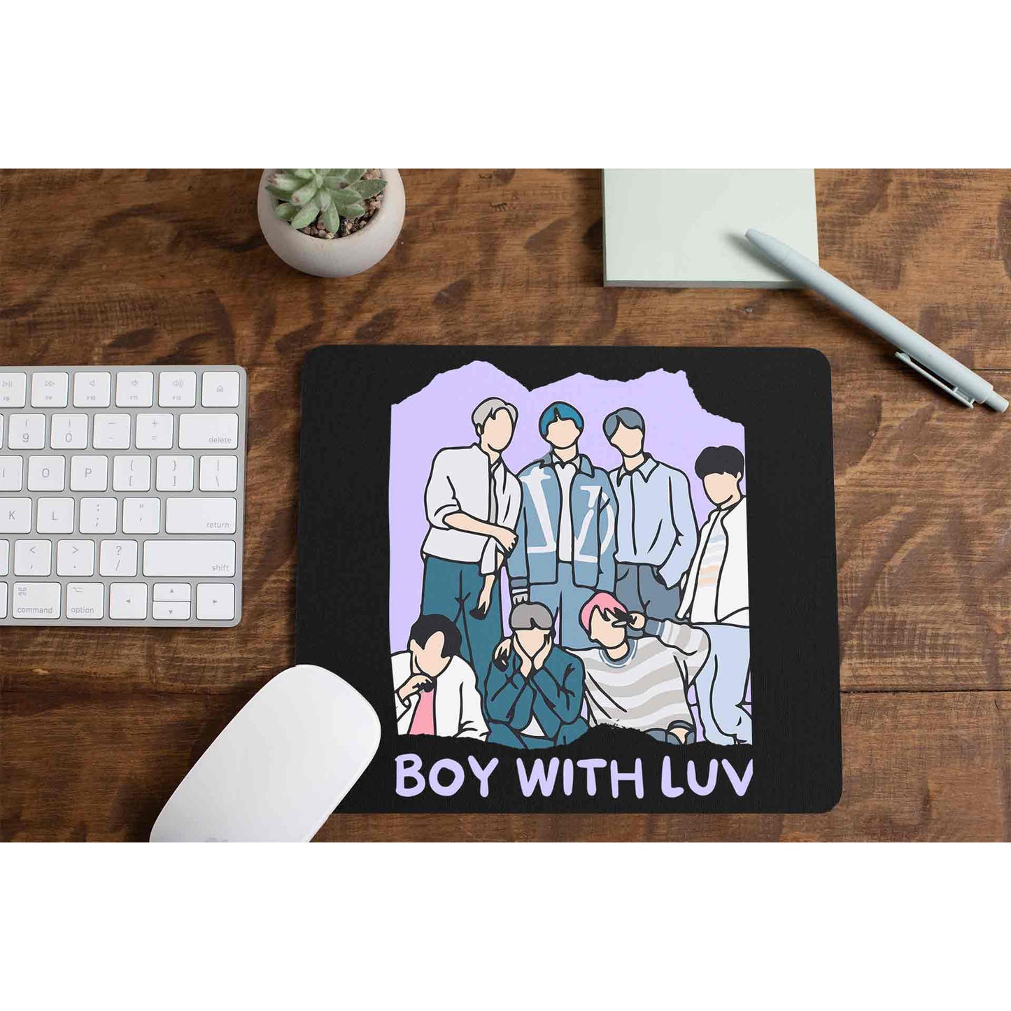 bts boy with luv mousepad logitech large music band buy online united states of america usa the banyan tee tbt men women girls boys unisex  