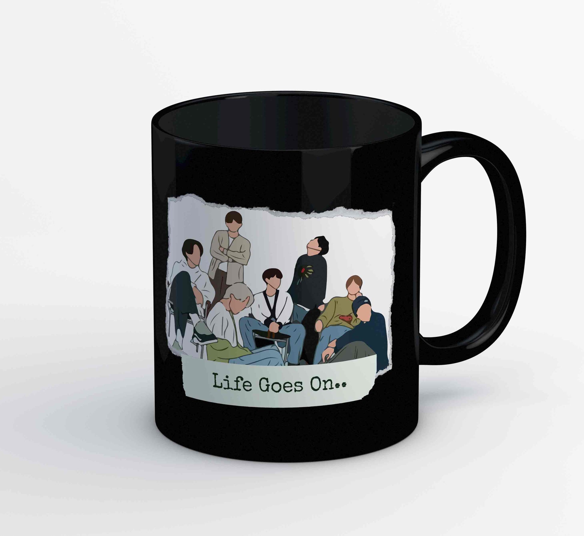 bts life goes on mug coffee ceramic music band buy online united states of america usa the banyan tee tbt men women girls boys unisex  