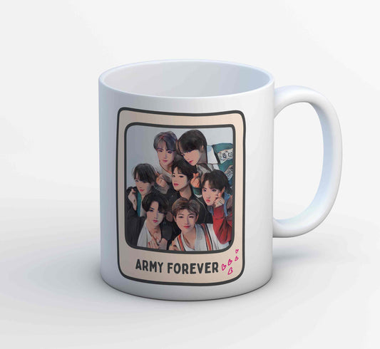 bts army forever mug coffee ceramic music band buy online united states of america usa the banyan tee tbt men women girls boys unisex  