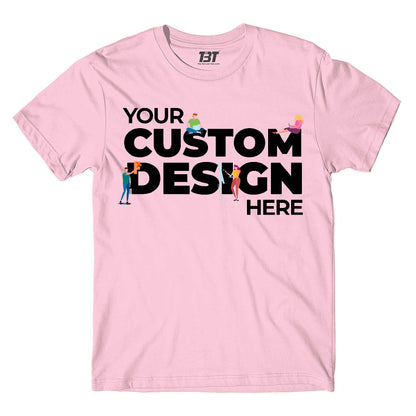 customized custom t-shirt shirt baby pink the banyan tee your design here