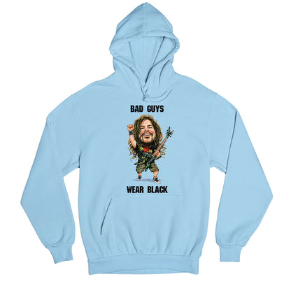 pantera bad guys wear black hoodie hooded sweatshirt winterwear music band buy online united states usa the banyan tee tbt men women girls boys unisex baby blue