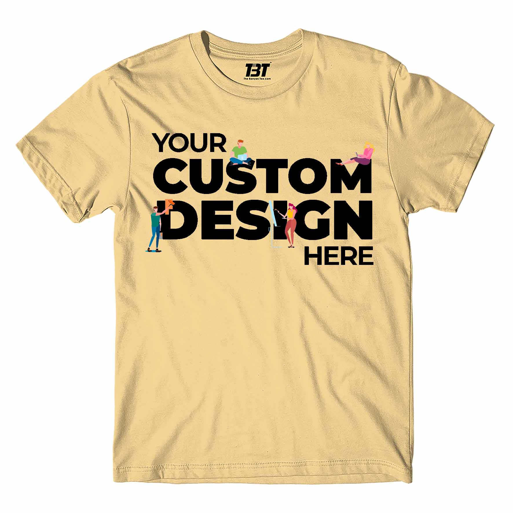 customized custom t-shirt shirt black the banyan tee your design here