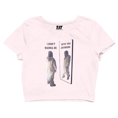 billie eilish i don't wanna be with you anymore crop top music band buy online united states of america usa the banyan tee tbt men women girls boys unisex lavender promise hands