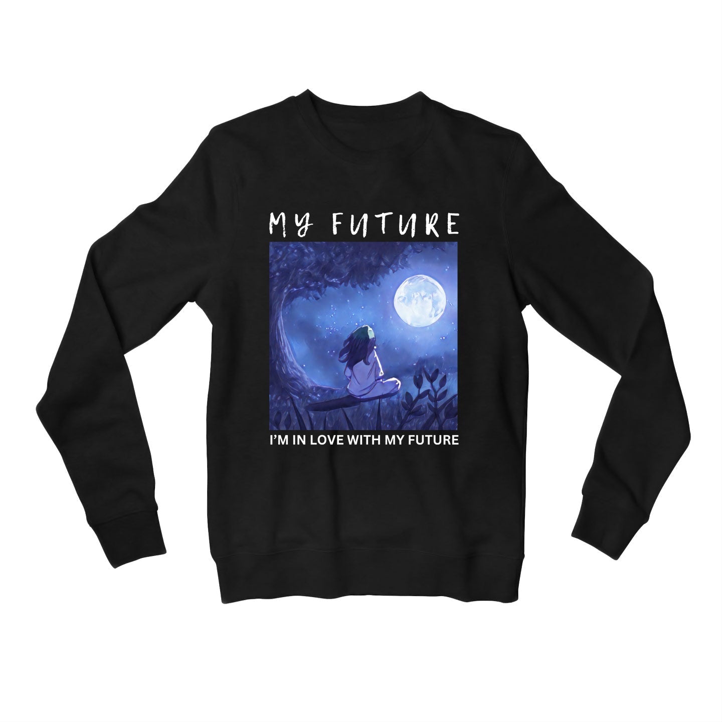 billie eilish my future sweatshirt upper winterwear music band buy online united states of america usa the banyan tee tbt men women girls boys unisex gray i am in love with my future