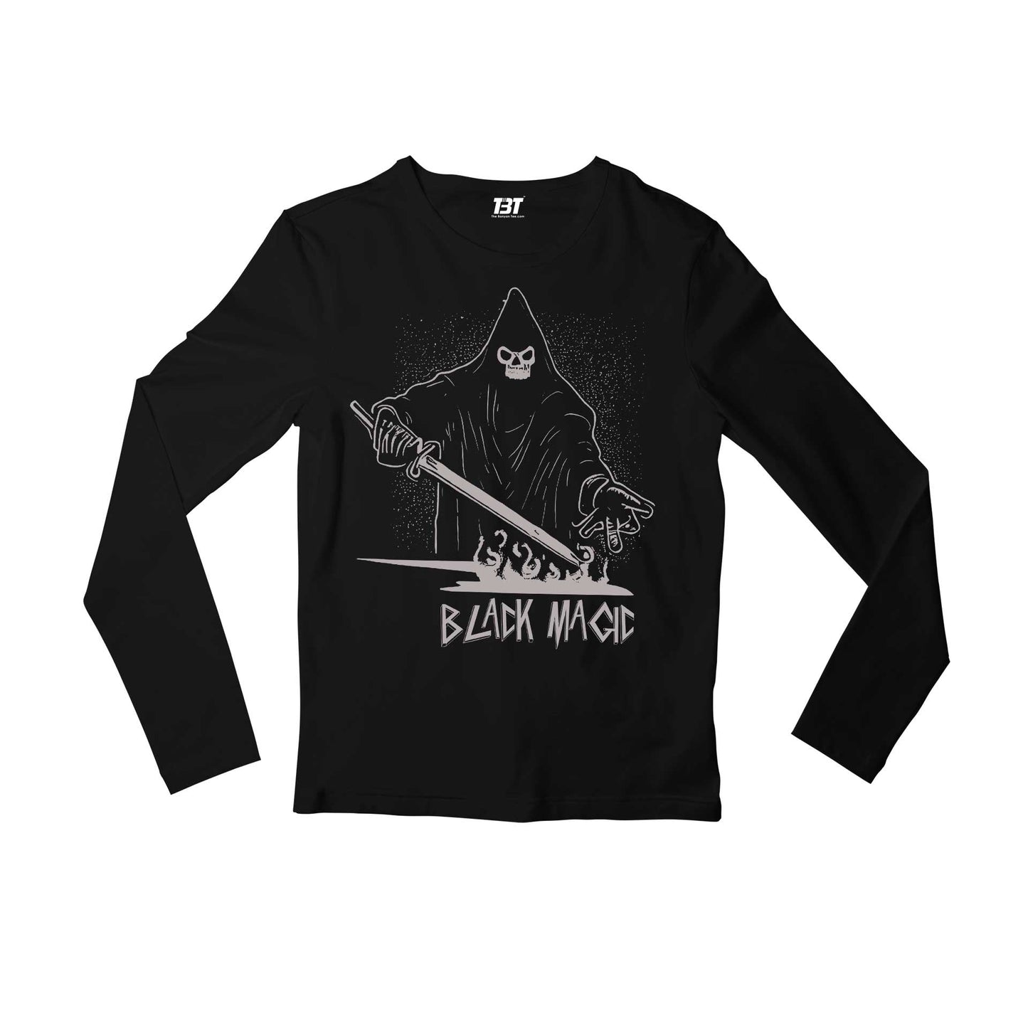 slayer black magic full sleeves long sleeves music band buy online india the banyan tee tbt men women girls boys unisex black