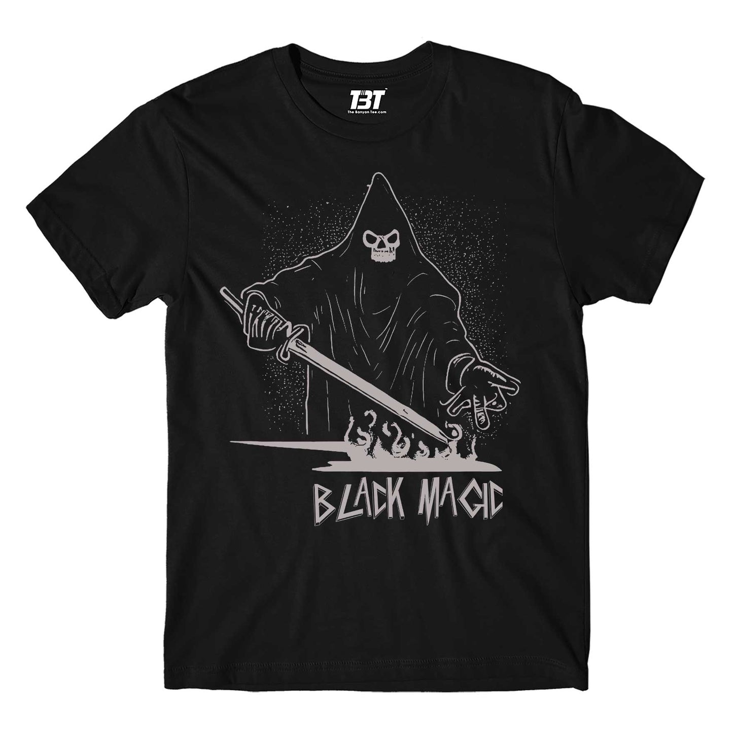 slayer black magic t-shirt music band buy online united states of america usa the banyan tee tbt men women girls boys unisex black