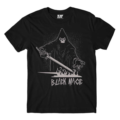 slayer black magic t-shirt music band buy online united states of america usa the banyan tee tbt men women girls boys unisex black