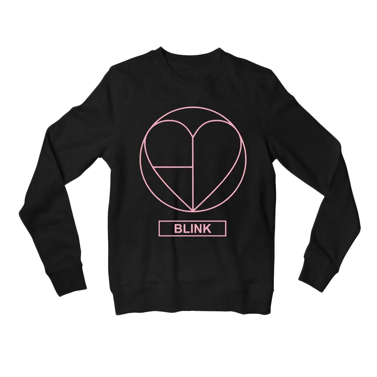 black pink blink sweatshirt upper winterwear music band buy online united states of america usa the banyan tee tbt men women girls boys unisex black song k pop jennie lisa jisoo rose